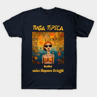 tuga tipica, pipoca style, humor portugues v2 T-Shirt